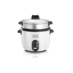 Black & Decker 1.8L Non Stick Rice Cooker with Glass Lid - Model RC1860-B5 esmkart