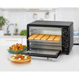 Black & Decker 45L Electric Oven with Double Glass and Rotisserie - Model TRO45RDG-B5 esmkart