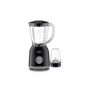 Black & Decker 1.0L Blender, Grinder Mill & Extra Blender Jar 400W - Model BX365PR-B5 esmkart