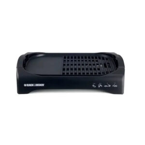 Black & Decker Open Flat Grill With Glass Lid 2200W - Model LGM70 esmkart