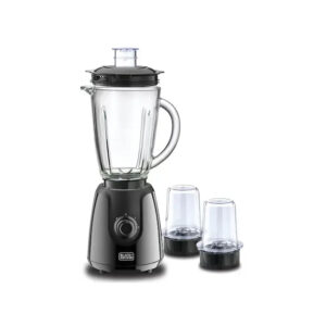 Black & Decker Glass Jar Blender with 2 Mills 400W - Model BX440G-B5 esmkart