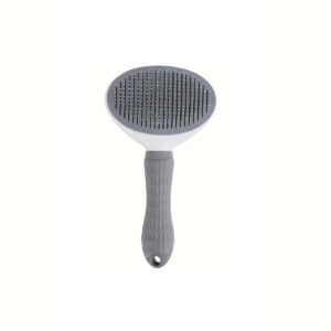 Hair Remover Brush Pet Grooming Massage Brush Tool Gently Removes Loose Undercoat Mats Tangled Hair in Dogs/Cats Generic