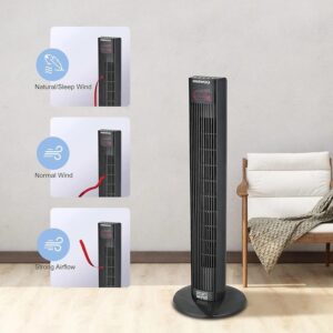 DAEWOO Tower Fan with Remote - MODEL DTF 36DR DAEWOO