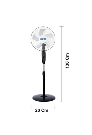 MODI 16" Pedestal Stand Fan With Remote Control - MODEL MD-HWF3011 MODI