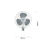 MODI Wall mounted Fan - MODEL HWF3001 MODI