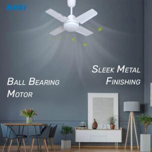 MODI 24" Ceiling Fan Blade Design - MODEL MD-HWF2005WH MODI