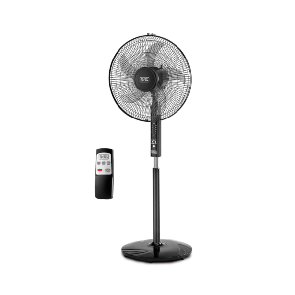 Black & Decker Stand Fan 60W With Remote FS1620R-B5