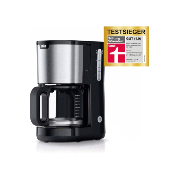 Braun Coffee Machine 1000W KF 1500 BK