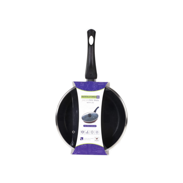Royalford 26 cm Non Stick Frying Pan with Lid RF2952