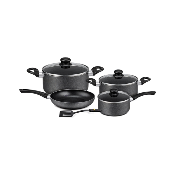 Royalford Non-Stick Aluminum 8 Pcs Cookware Set RF7923