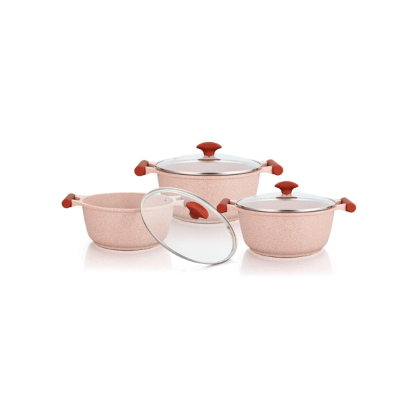 Prestige Non-Stick Cast Aluminium 6Pcs Cookware Set PR80969